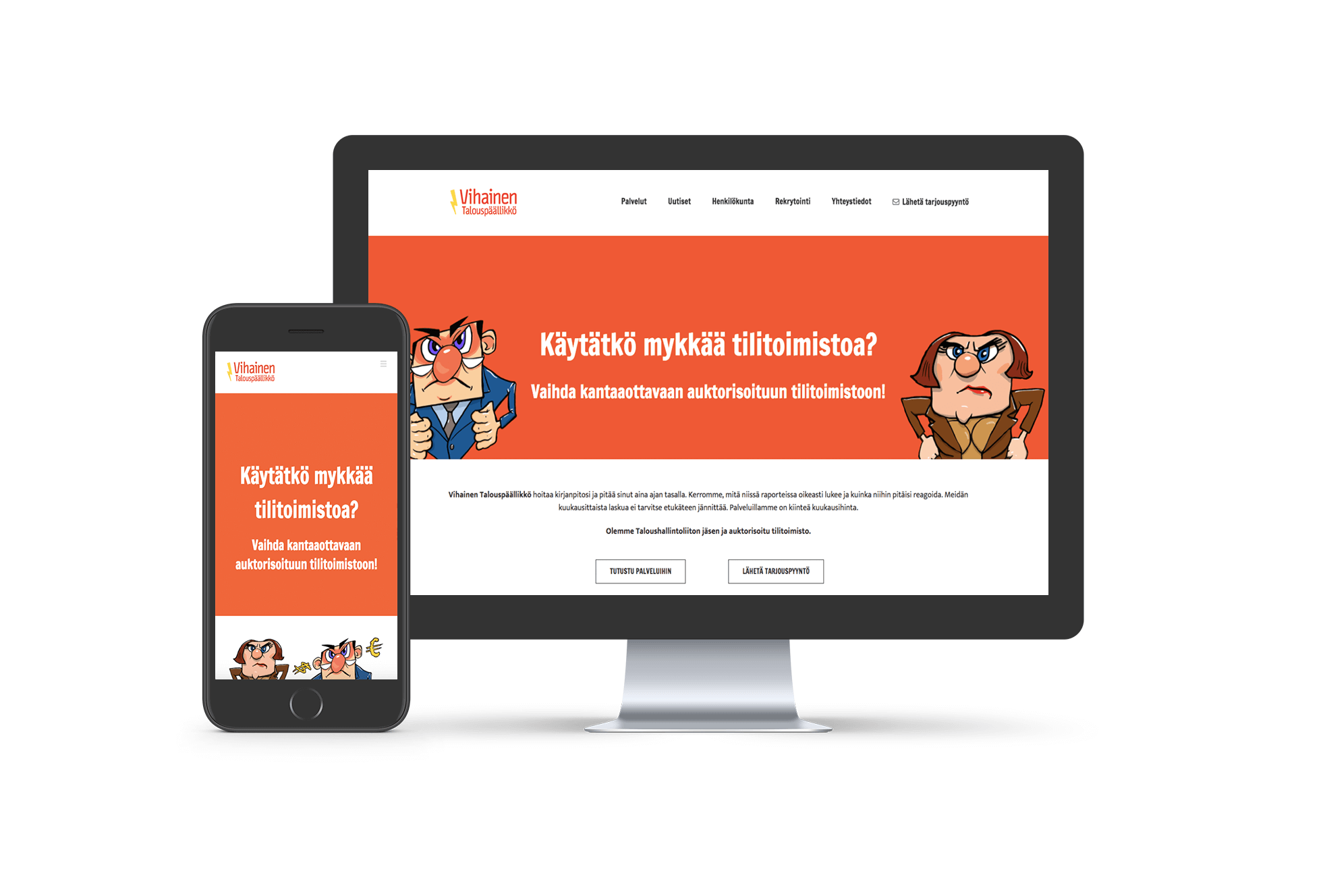 Vihainen Talouspäällikkö -sivut Vihainen Talouspäällikkö -sivut