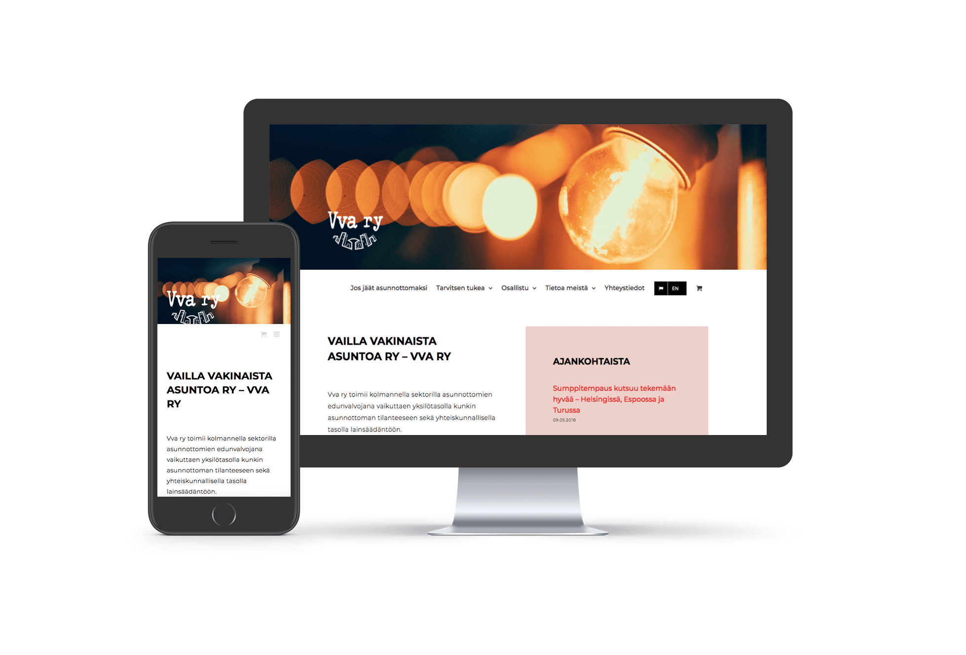 Vailla vakinaista asuntoa ry – WordPress-verkkosivut Vailla vakinaista asuntoa ry - WordPress-verkkosivut
