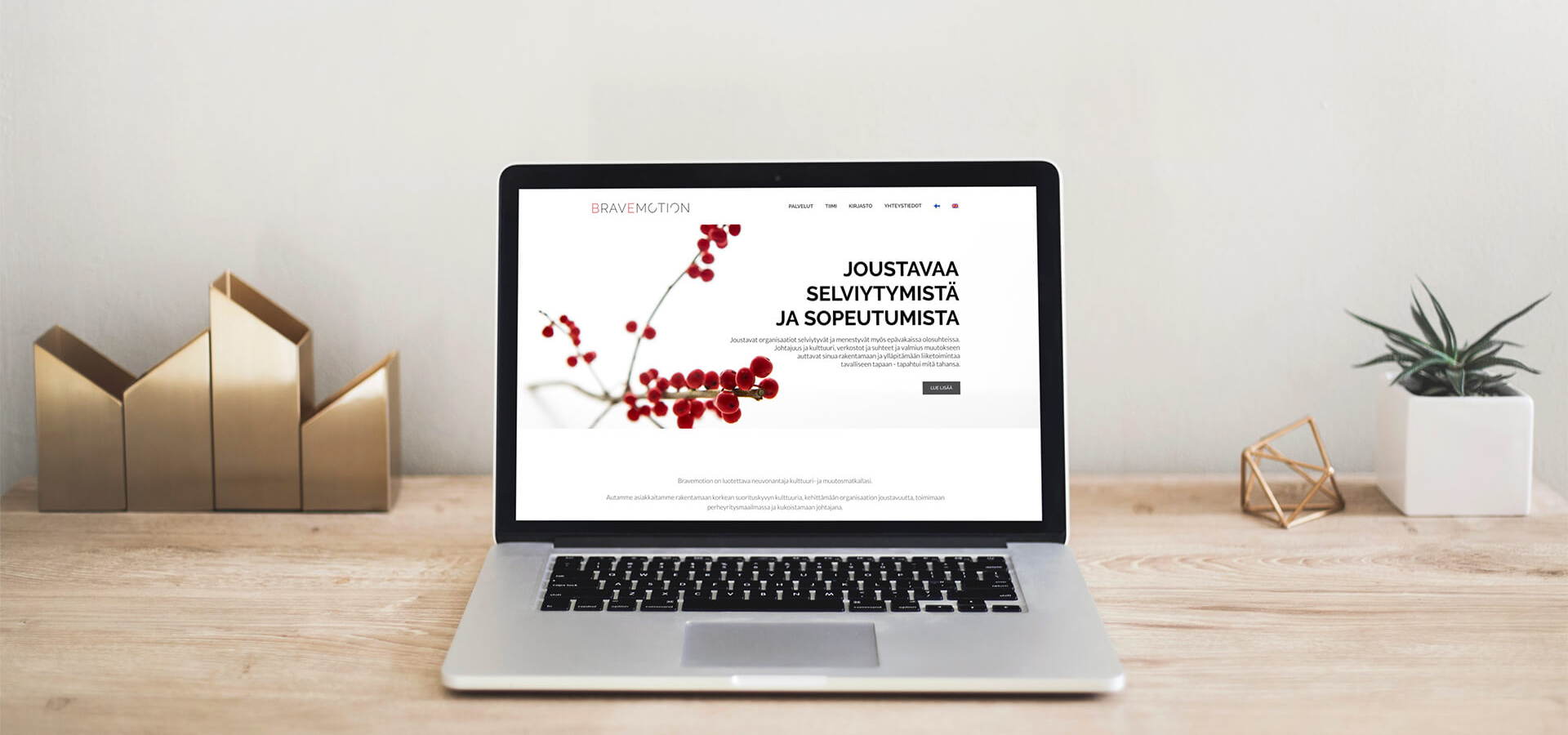 Asiakasreferenssi: Bravemotion Asiakasreferenssi: Bravemotion