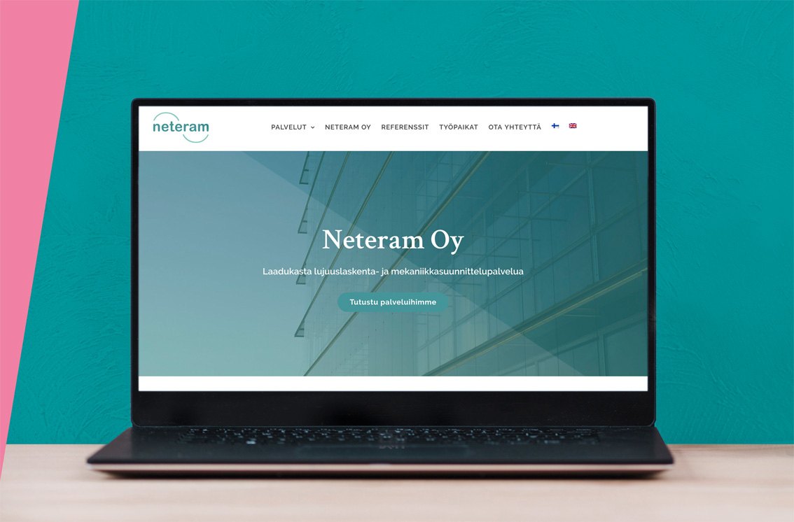 Neteramin WordPress-sivusto